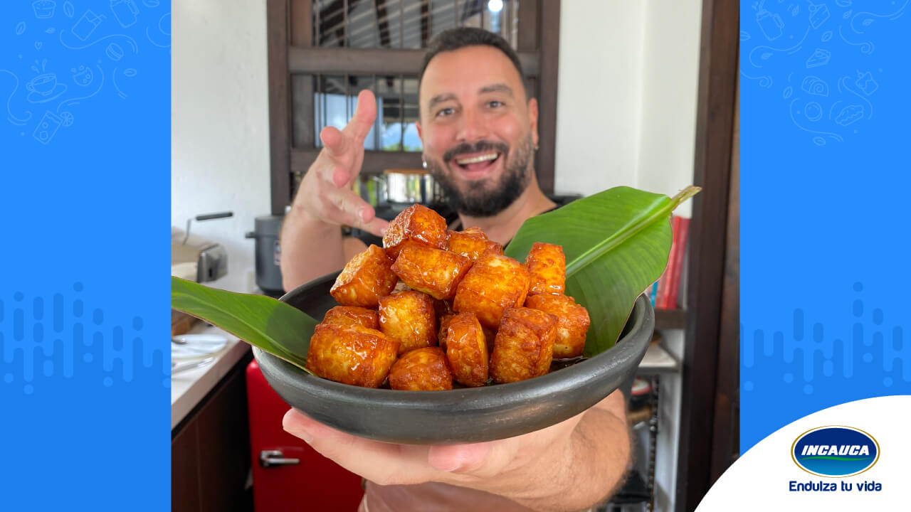 Queso frito y melao